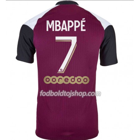 Paris Saint-Germain Kylian Mbappé 7 3. trøje 2020-21 S/S